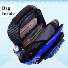 Children Sport Cars School Trolley Backpack Bag For Kids Boys