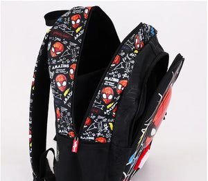 Superhero Spiderman School Backpack Bag For Kids