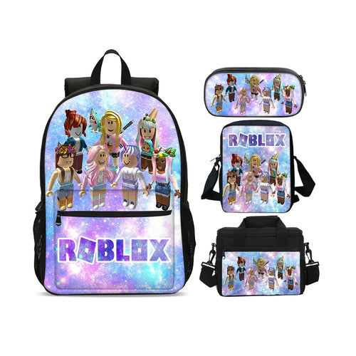 Roblox School Backpack Bag For Kids Girls