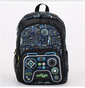 Smiggle Children Game Console Controller Handle Portable Schoolbag Backpack For Kids Boys