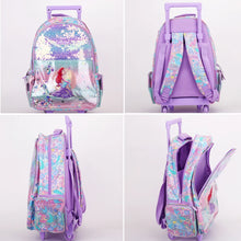 Cartoon Little Mermaid Ariel School Backpack Bag For Kids Girls