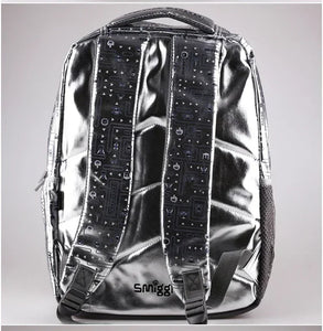 Silver Electronic Retro Pacman Controller Backpack For Kids