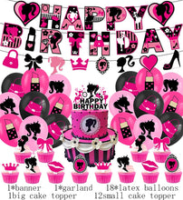 Barbie Birthday Theme Birthday Supplies