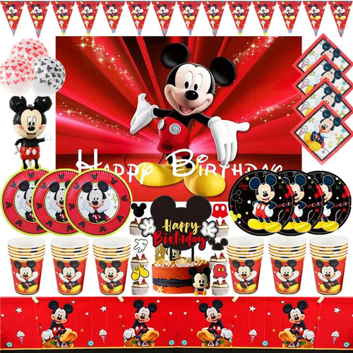 Mickey Mouse Birthday Party Supplies Theme For Kids