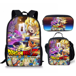 Dragon Ball Z Vegeta School Backpack Bag For Kids Boys