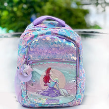 Cartoon Little Mermaid Ariel School Backpack Bag For Kids Girls