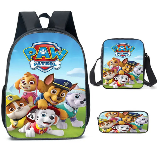 Cartoon Paw Patrol School Bag For Kids