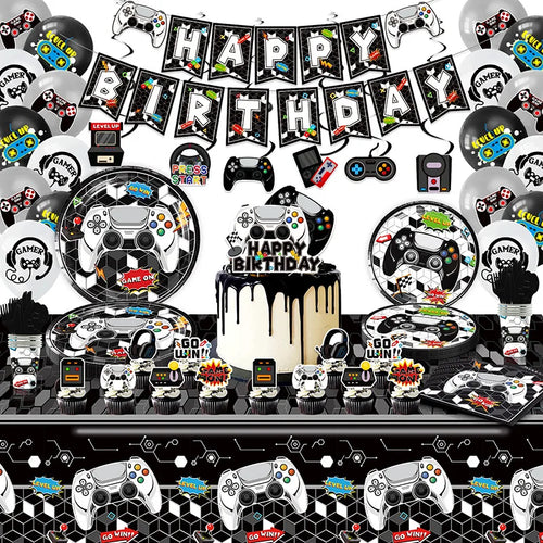 Game Controller Birthday Party Decoration Supplies