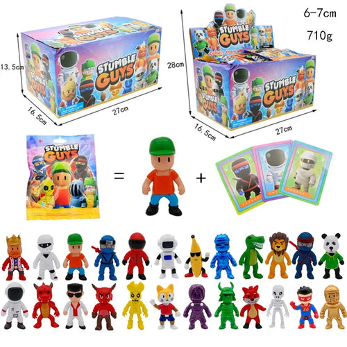 Anime Stumble Guys Figures Mystery Box Decorative Toys For Kids Birthday & Christmas Gifts