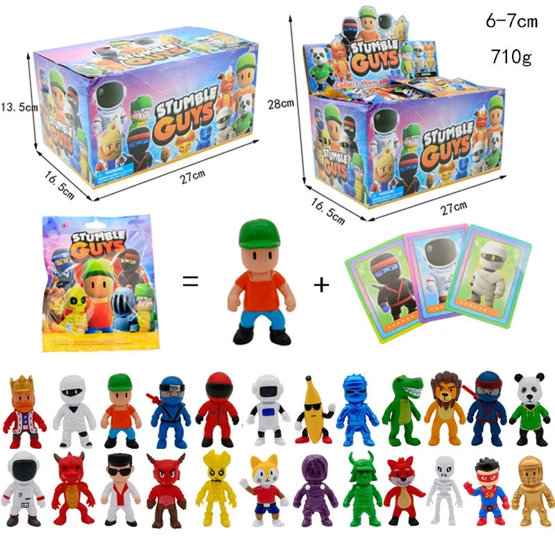 Anime Stumble Guys Figures Mystery Box Decorative Toys For Kids Birthday & Christmas Gifts