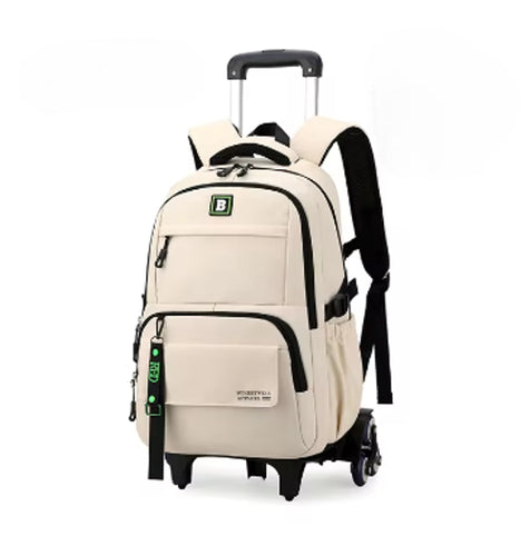 Trolley backpack Luggage School Bags For Middle School Kids