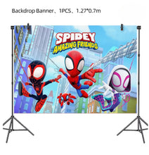 Spiderman and Friends Birthday Theme Supplies