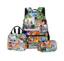 Roblox School Backpack For Kids Girls Boys