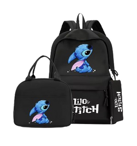 Stitch Lilo School Backpack Bag Set For Girls Boys