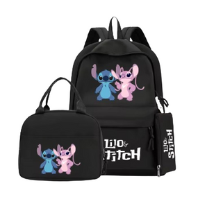 Stitch Lilo School Backpack Bag Set For Girls Boys