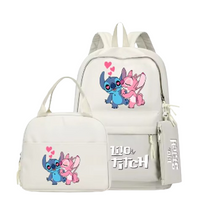 Stitch Lilo School Backpack Bag Set For Girls Boys