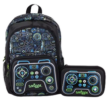 Smiggle Children Game Console Controller Handle Portable Schoolbag Backpack For Kids Boys