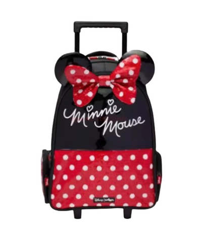 Cartoon Minnie Mouse School Backpack Bag For Girls Large Capacity