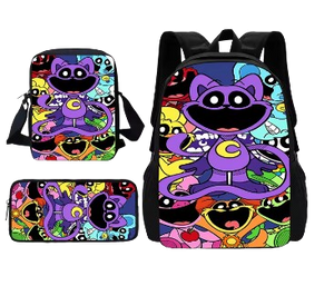 Smiling Critters School Backpack Bag For Kids Girls