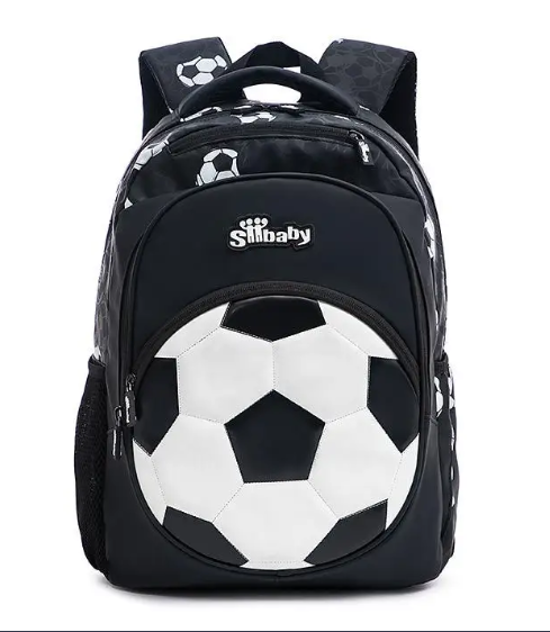 Soccer Football School Backpack Bag For Kids