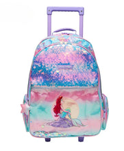 Cartoon Little Mermaid Ariel School Backpack Bag For Kids Girls