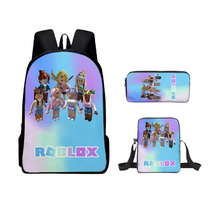 Roblox School Backpack Bag Set For Kids