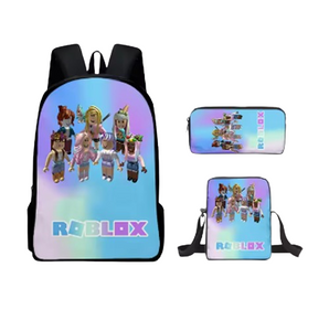 Roblox School Backpack Bag Set For Kids