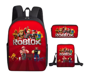 Roblox School Backpack Bag Set For Kids