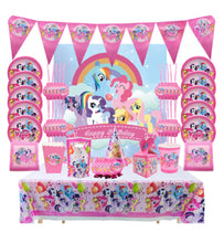 Cartoon My Little Pony Birthday Supplies