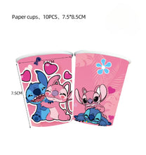 Cartoon Lilo and Stitch Birthday Theme Supplies