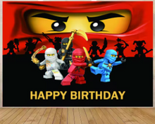 Cartoon Ninjago Birthday Theme Supplies