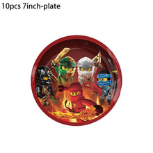 Cartoon Ninjago Birthday Theme Supplies