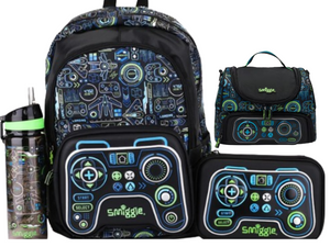 Smiggle Children Game Console Controller Handle Portable Schoolbag Backpack For Kids Boys