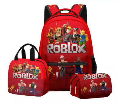 Roblox School Backpack For Kids Girls Boys