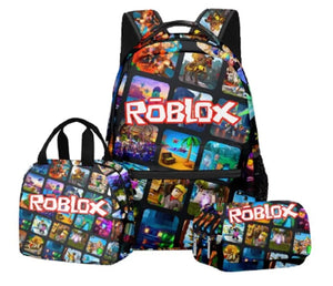 Roblox School Backpack For Kids Girls Boys