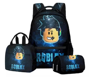 Roblox School Backpack For Kids Girls Boys