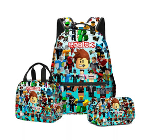 Roblox School Backpack For Kids Girls Boys