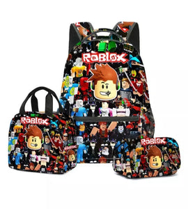 Roblox School Backpack For Kids Girls Boys